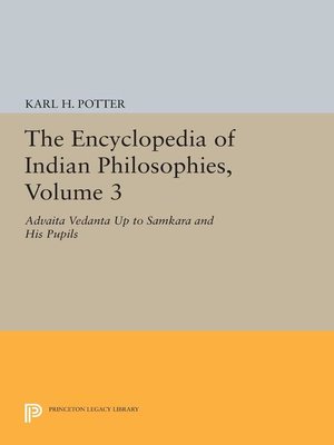 cover image of The Encyclopedia of Indian Philosophies, Volume 3